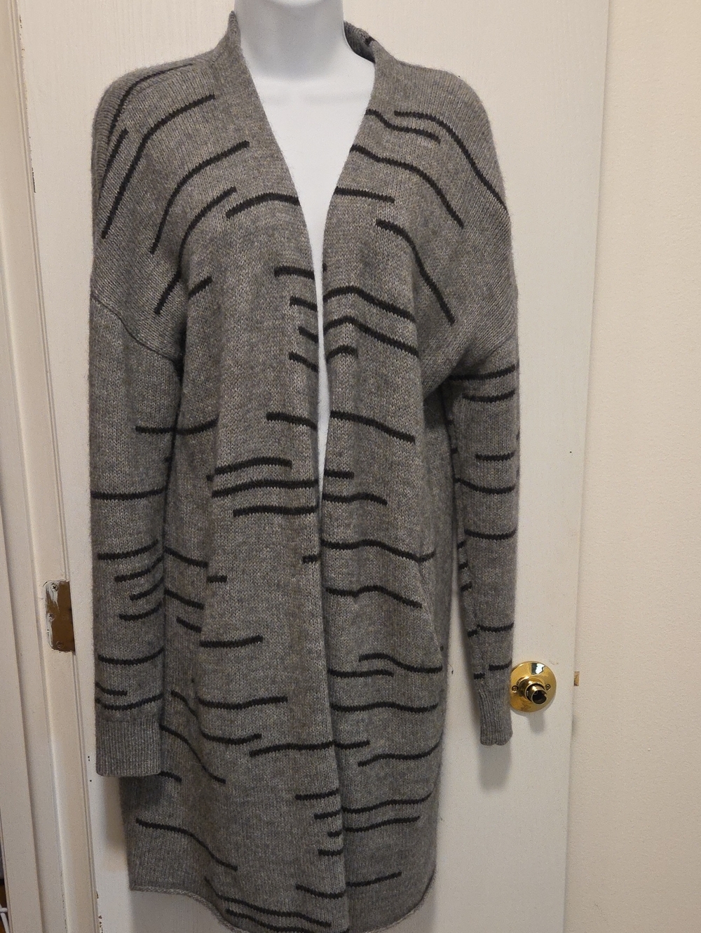 360 Sweater Cardigan Merino Blend L